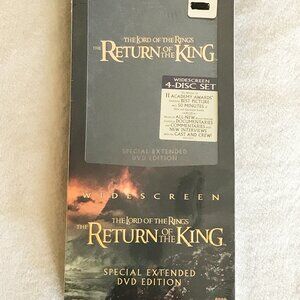 Lord of the Rings Return of the King Extended DVD Sealed
